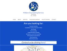 Tablet Screenshot of kildarecounsellingservice.ie